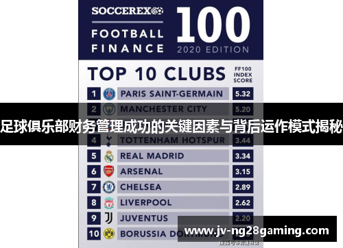 足球俱乐部财务管理成功的关键因素与背后运作模式揭秘 足球俱乐部财务管理成功的关键因素与背后运作模式揭秘